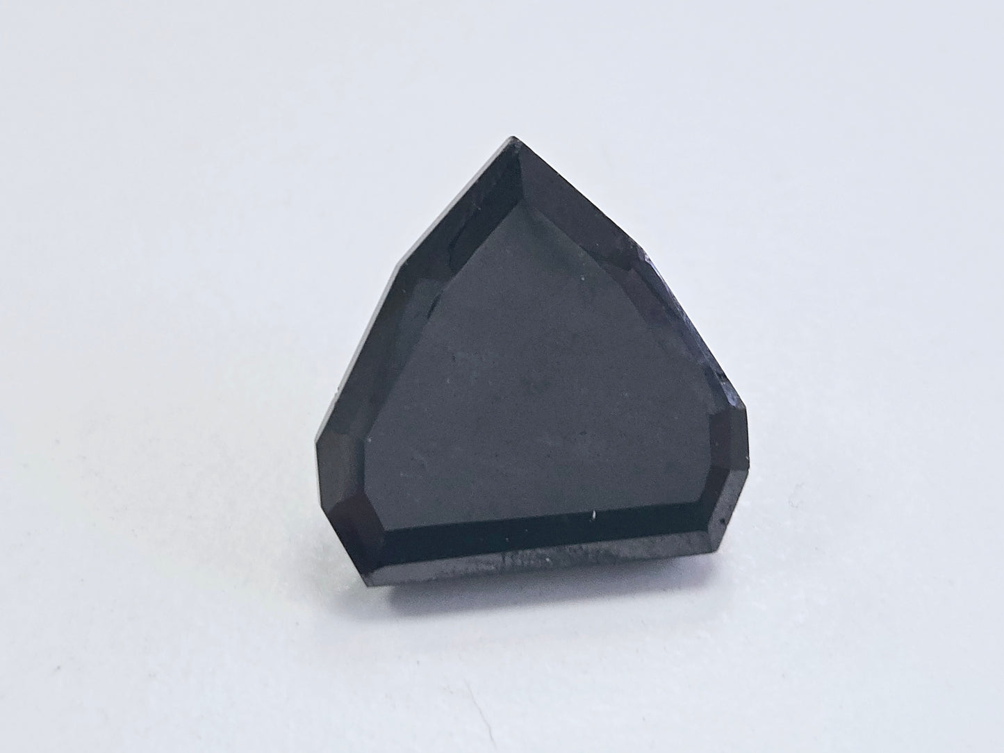 33.56 Carat Shield Shape Natural Black Diamond – Rare Collector’s Gem