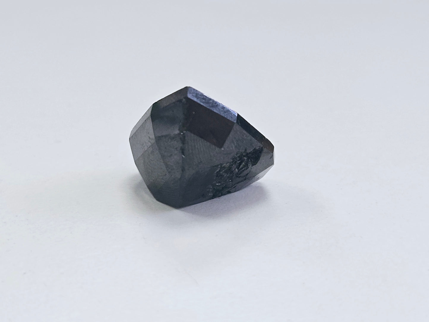 33.56 Carat Shield Shape Natural Black Diamond – Rare Collector’s Gem
