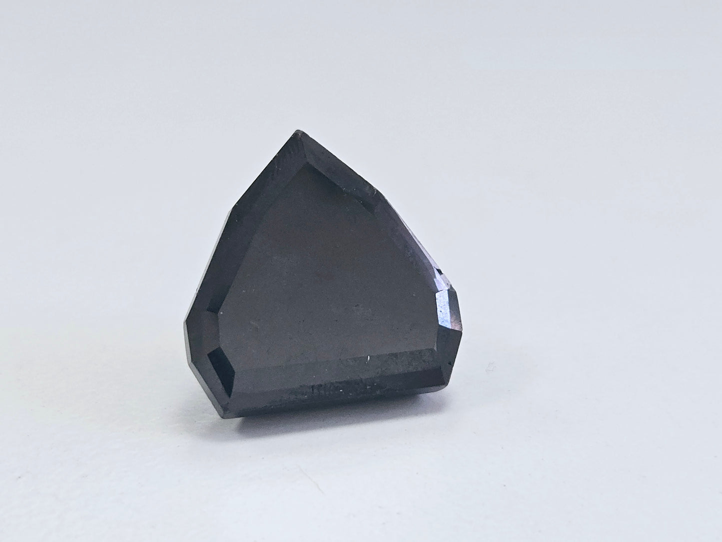 33.56 Carat Shield Shape Natural Black Diamond – Rare Collector’s Gem