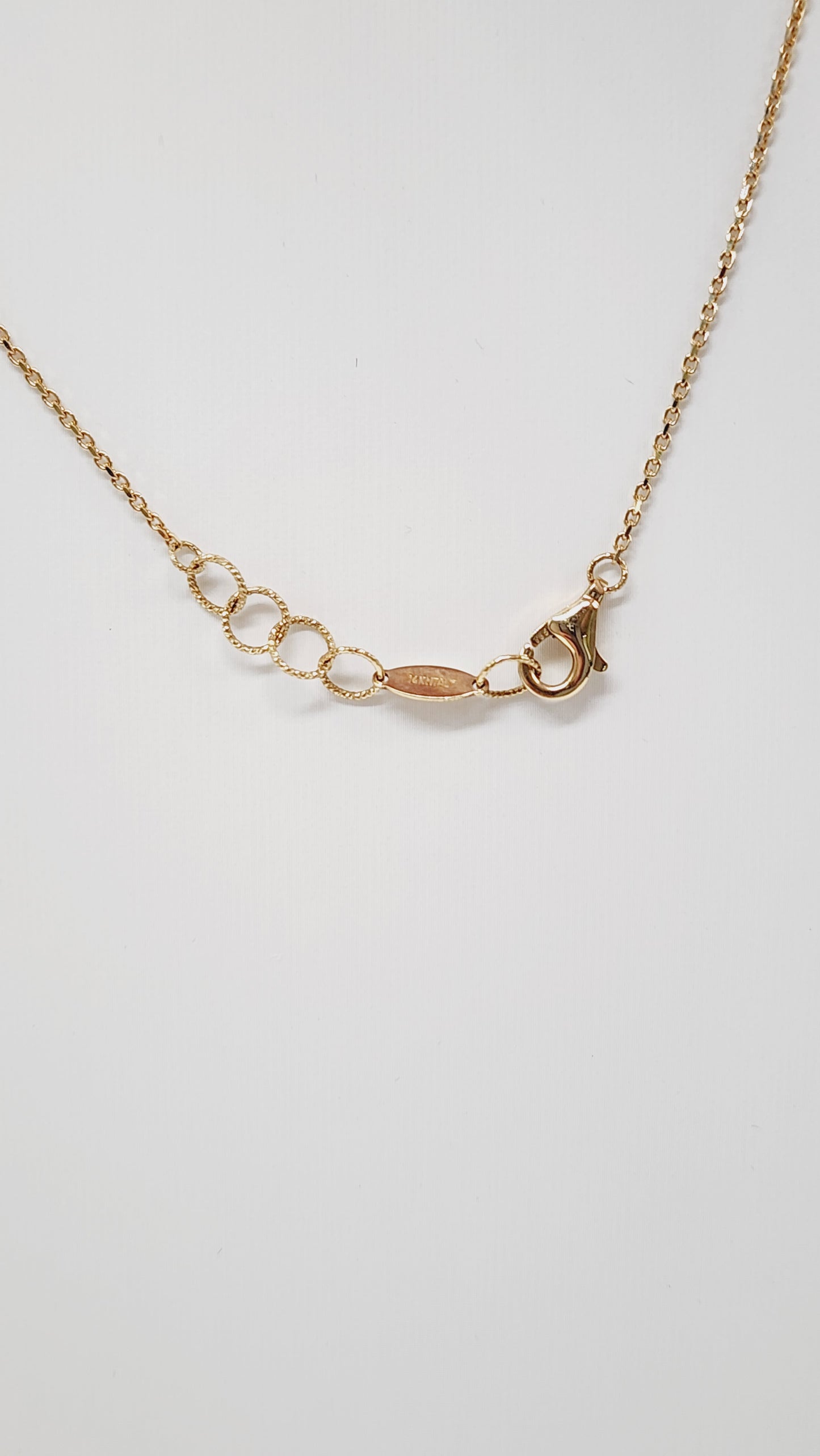 Flower Shape Pendant Rose Gold 14 Karat