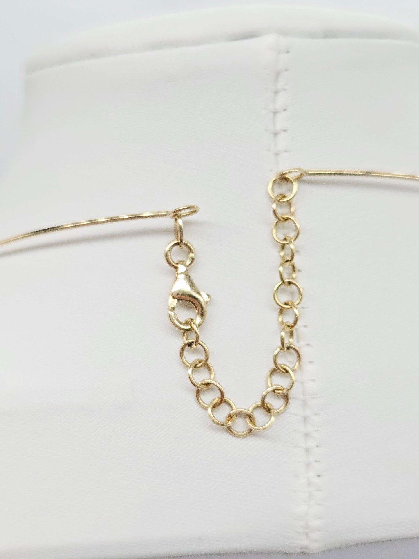 Elegant 14K Yellow Gold Choker Necklace – 16 Inch